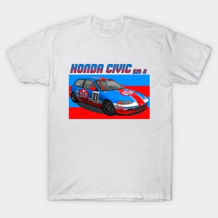 Honda Civic SiR-II STP T-Shirt